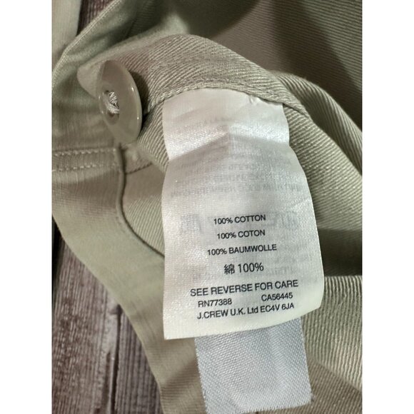 Wallace & Barnes Military Shirt Jacket size Large color ivory - Picture 3 of 6